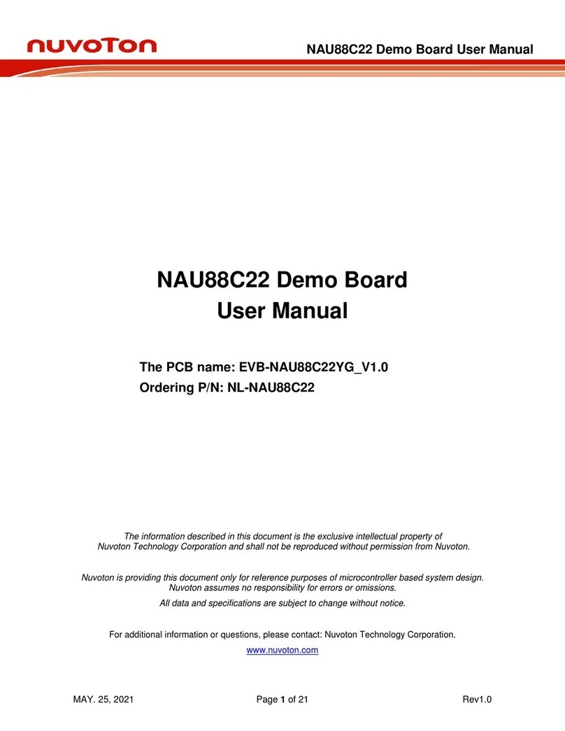 Nuvoton NAU88C22 user manual