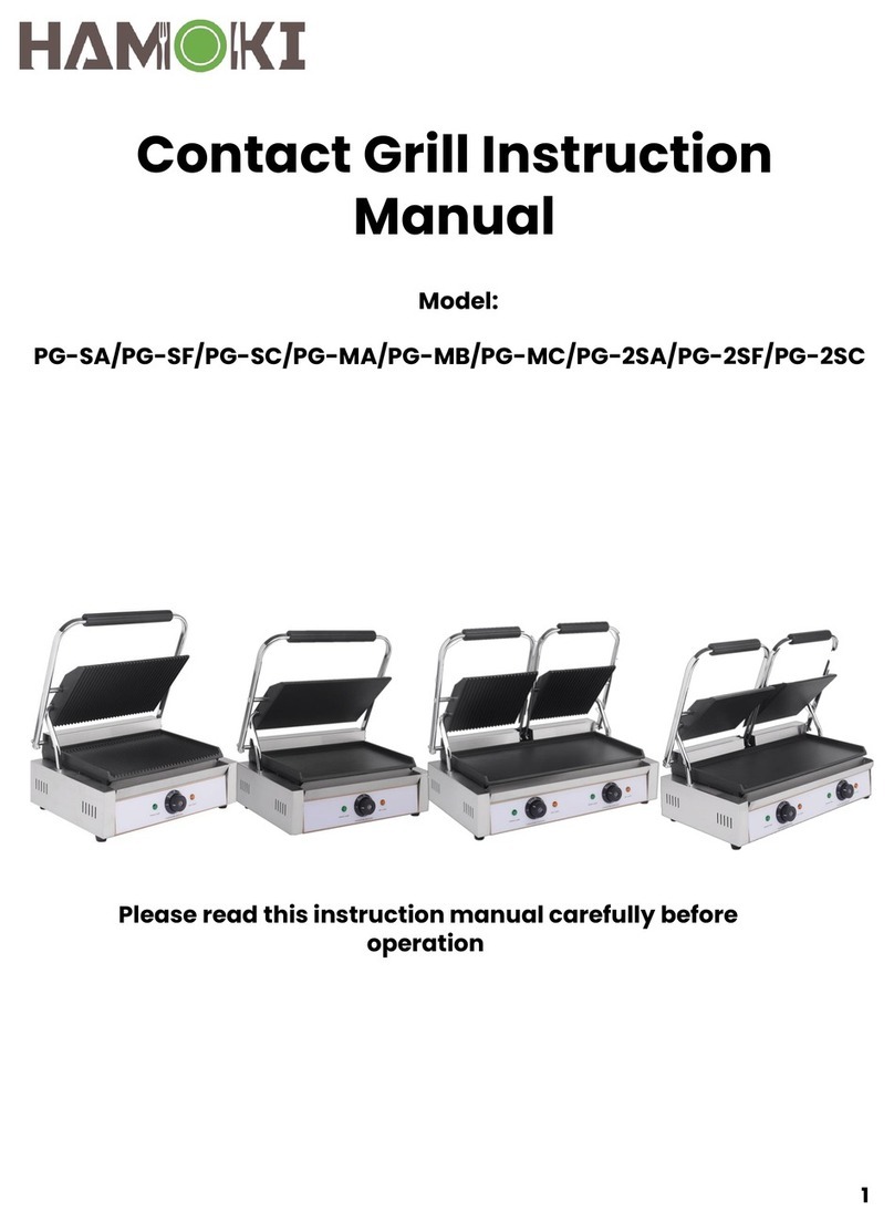 HAMOKI PG-SA instruction manual