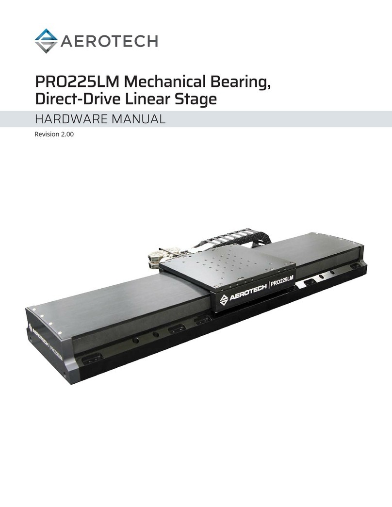 Aerotech PRO225LM Series Hardware manual
