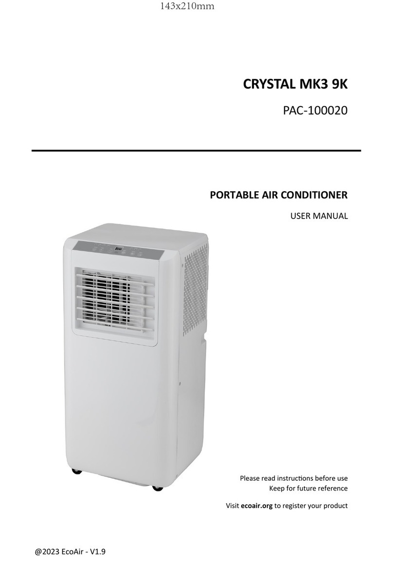 Ecoair CRYSTAL MK3 9K User manual