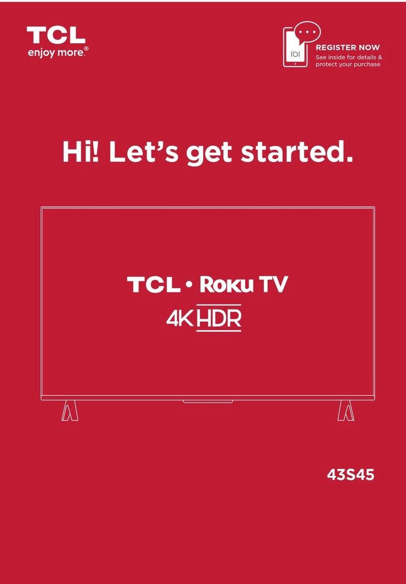 TCL 43S45 User manual
