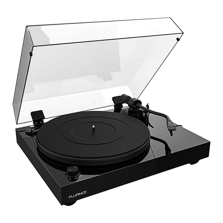 Fluance RT82 user manual