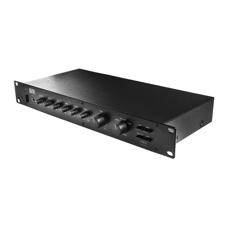 OSD Audio PRE 1 User manual