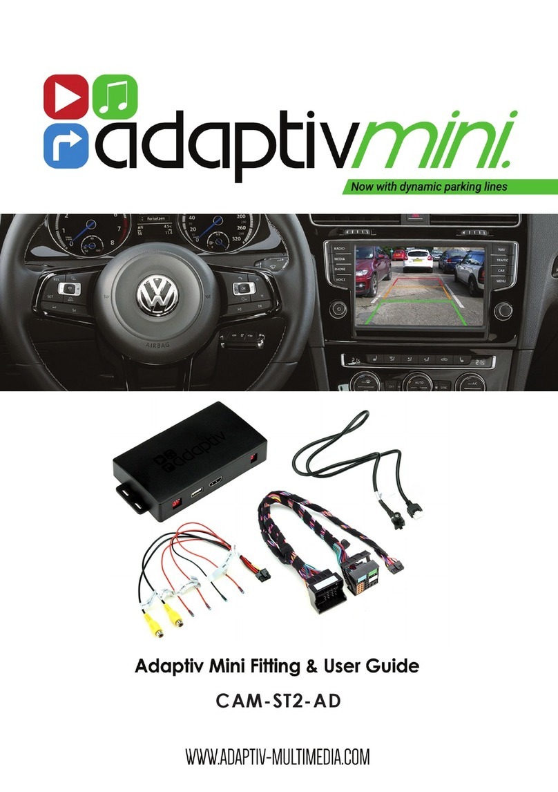 Adaptiv Mini CAM-ST2-AD FITTING & USER GUIDE