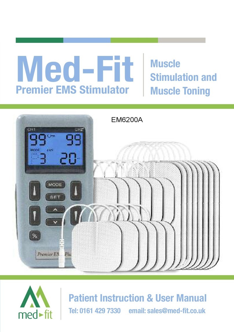 Med-Fit EM6200A Instruction Manual