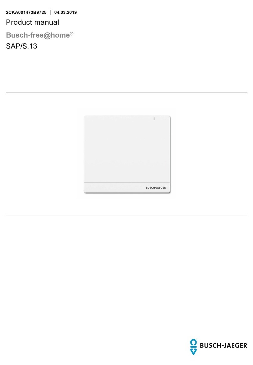 Busch-Jaeger SAP/S.13 product manual