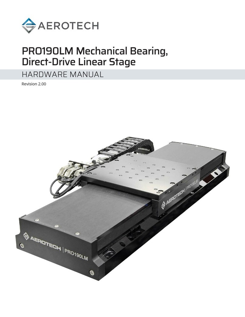 Aerotech PRO190LM Hardware manual