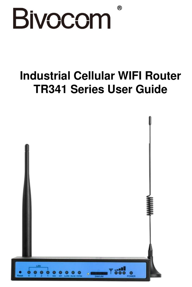 Bivocom TR341 Series user guide
