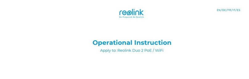 Reolink Duo 2 Quick start guide