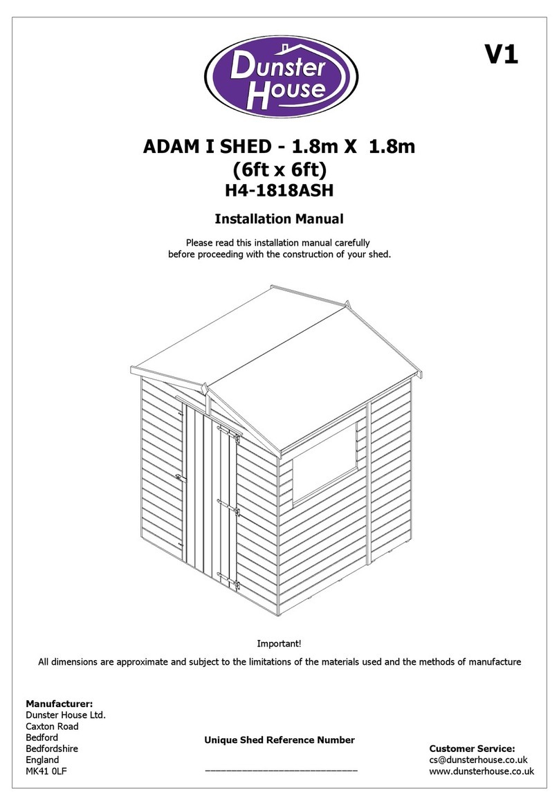 Dunster House H4-1818ASH User manual Dunster House H4-1818ASH User manual