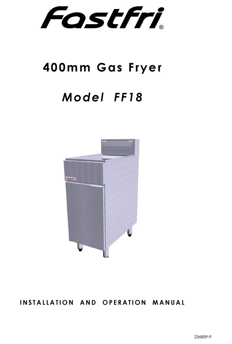 Fastfri FF18 Installation and operation manual