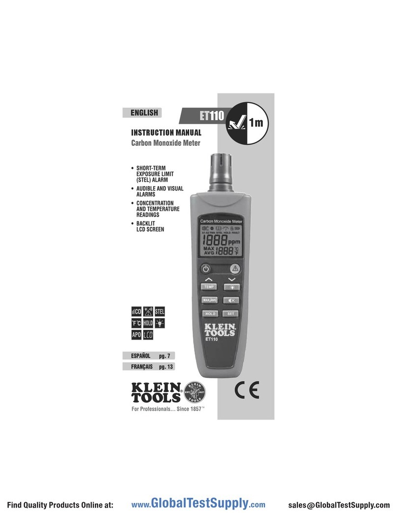 Klein Tools ET110 User manual