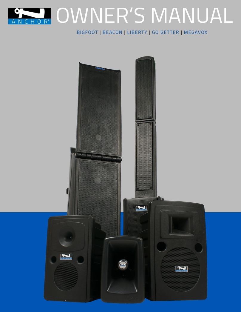 Anchor MEGA-DP1-AIR-B User manual