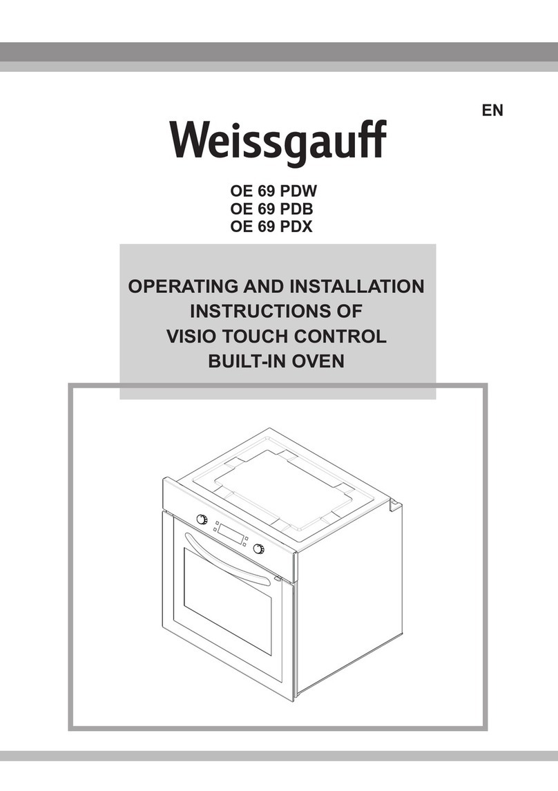 Weissgauff VISIO OE 69 PDW Operating and installation instructions Weissgauff VISIO OE 69 PDW Operating and installation instructions