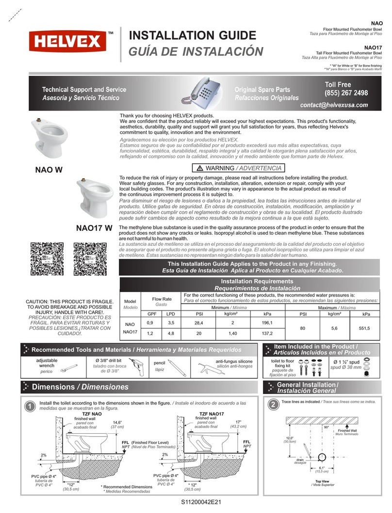 Helvex NAO W User manual