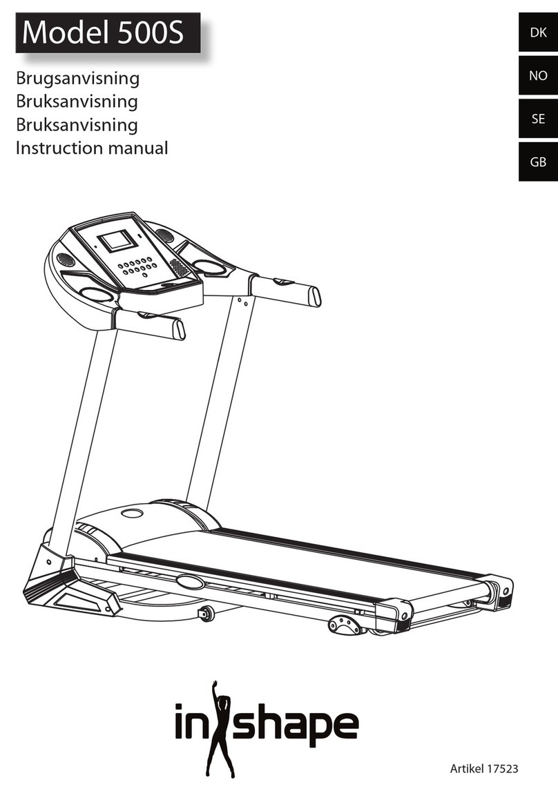 In Shape 500S instruction manual