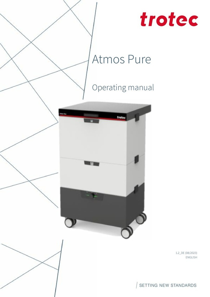 Trotec Atmos Pure User manual