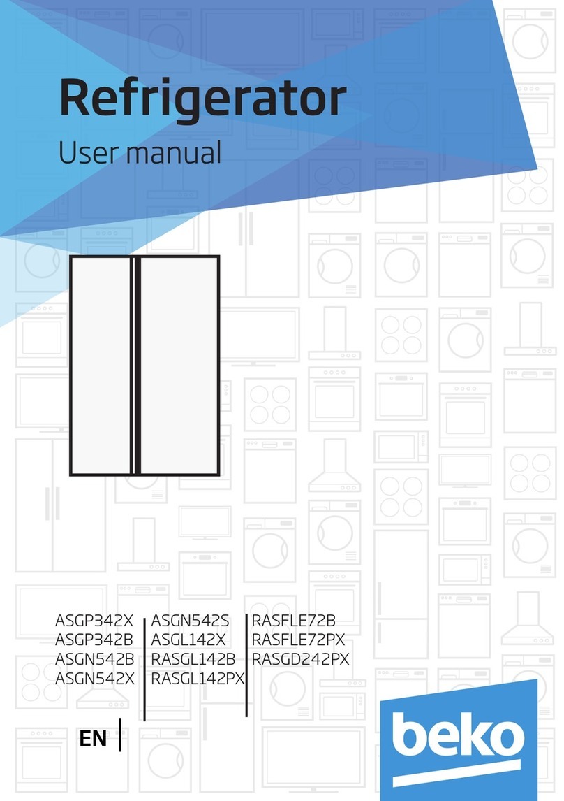 Beko RASFLE72B user manual