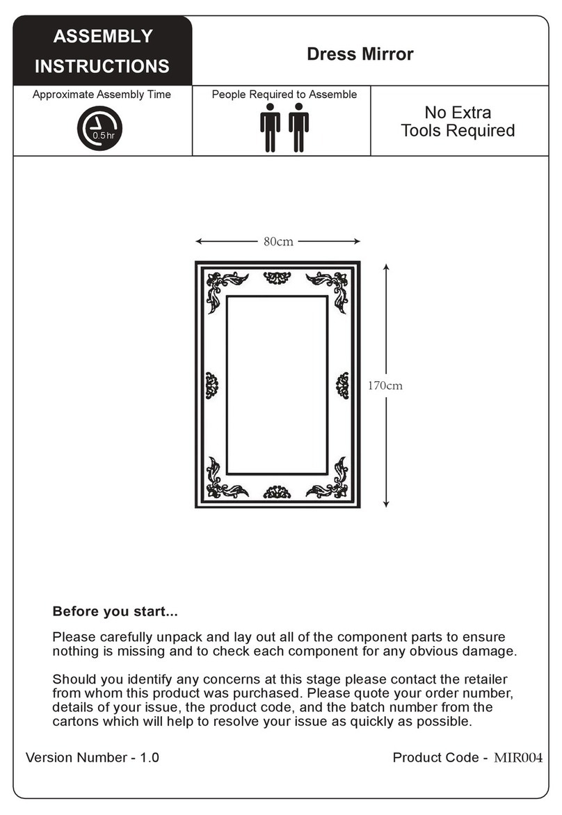Julian Bowen MIR004 User manual
