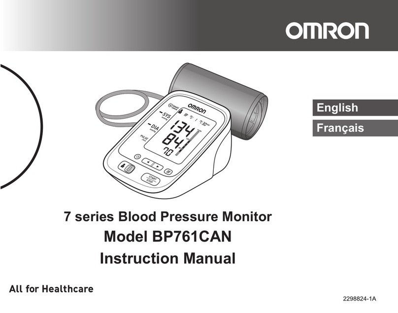 Omron HEM-7320T-CA User manual