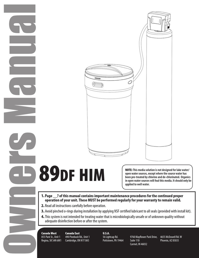 Hydrotech 89DF HIM owner's manual