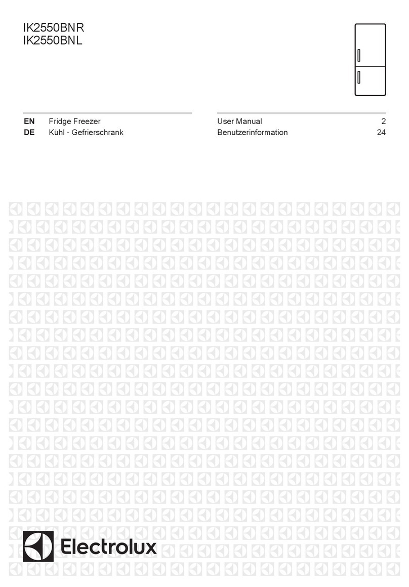 Electrolux IK2550BNL User manual