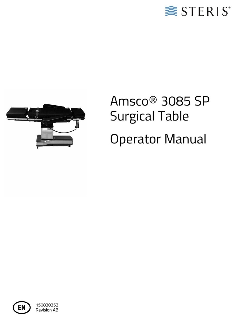 Steris Amsco 3085 SP User manual