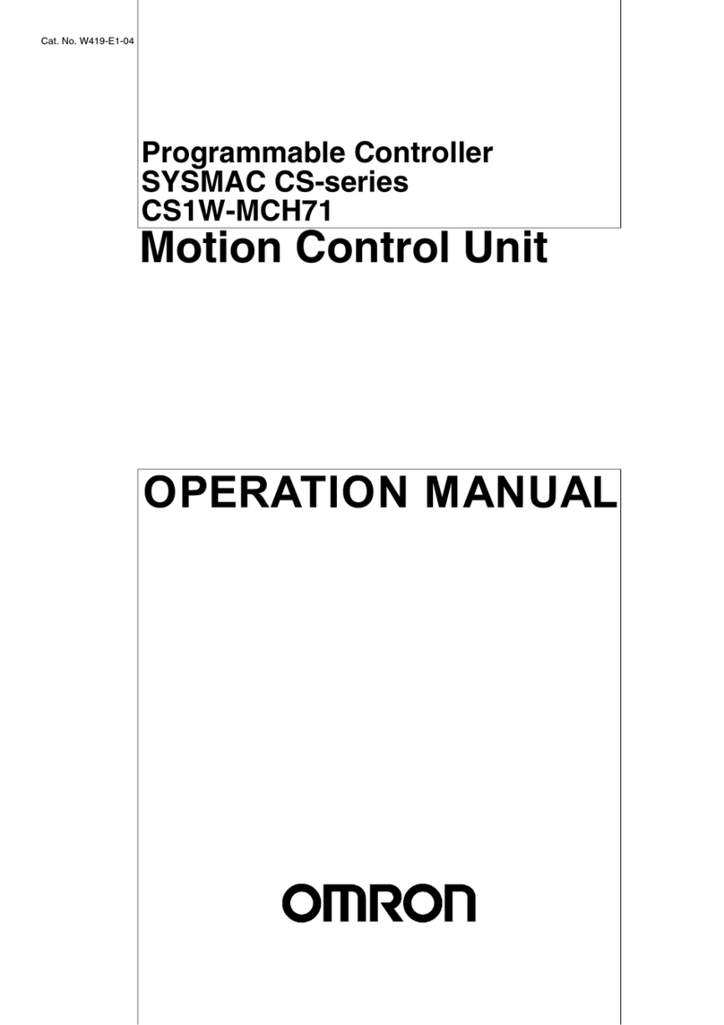 Omron SYSMAC CS1G User manual