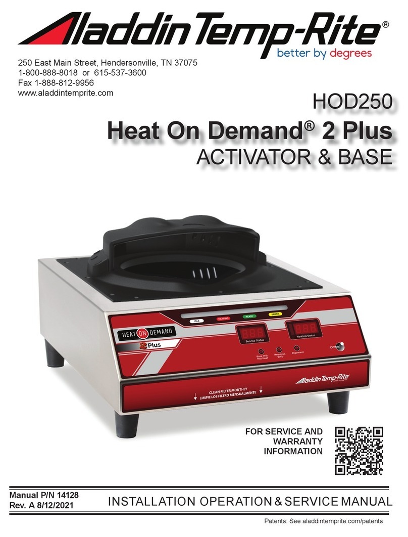 Alico Heat On Demand 2 Plus Installation, operation & service manual Alico Heat On Demand 2 Plus Installation, operation & service manual