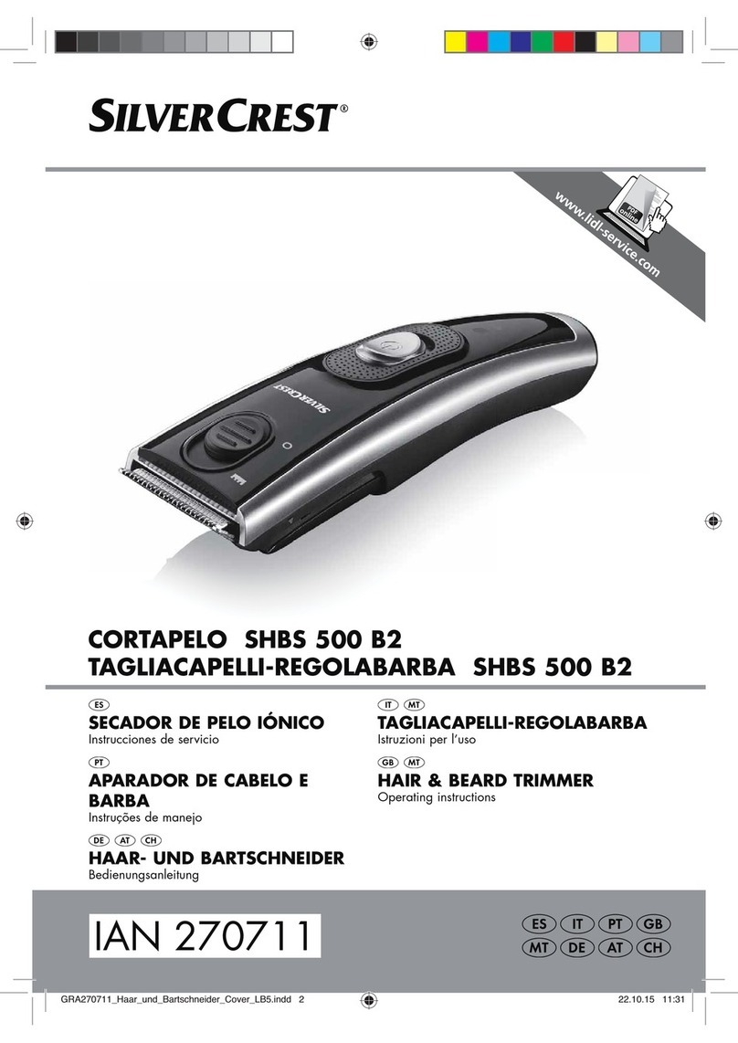 Silvercrest SHBS 500 B2 operating instructions