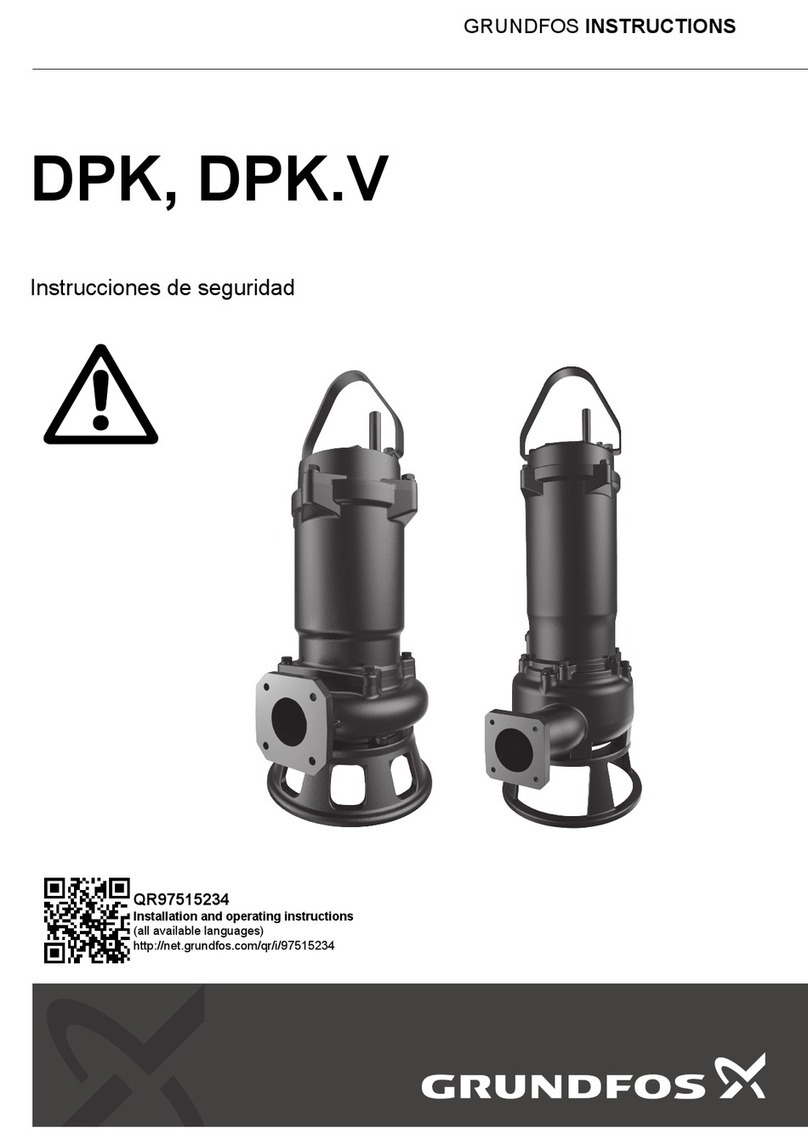 Grundfos DPK User manual Grundfos DPK User manual