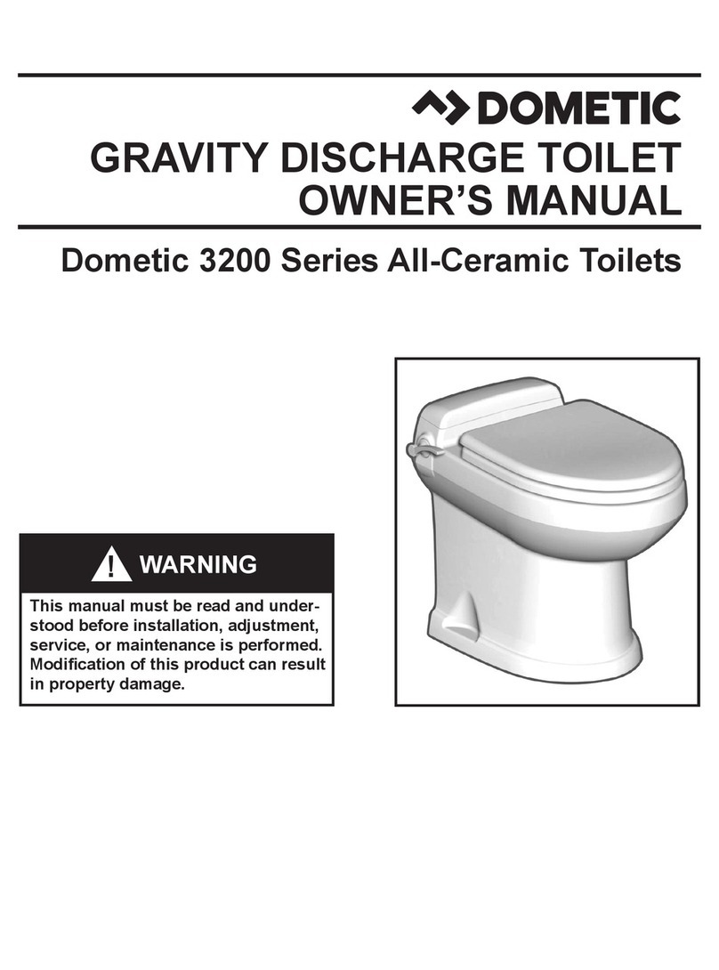 Dometic 3200 Series User manual Dometic 3200 Series User manual
