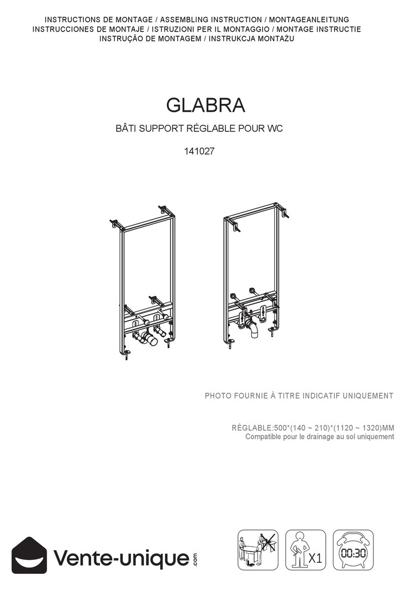 Vente Unique GLABRA 141027 Assembling Instruction