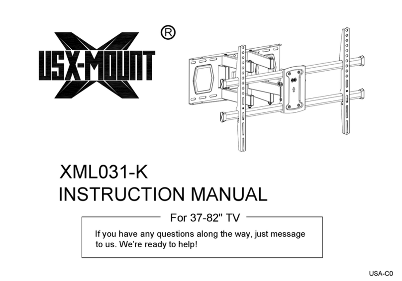 USX-MOUNT XML031-K User manual USX-MOUNT XML031-K User manual