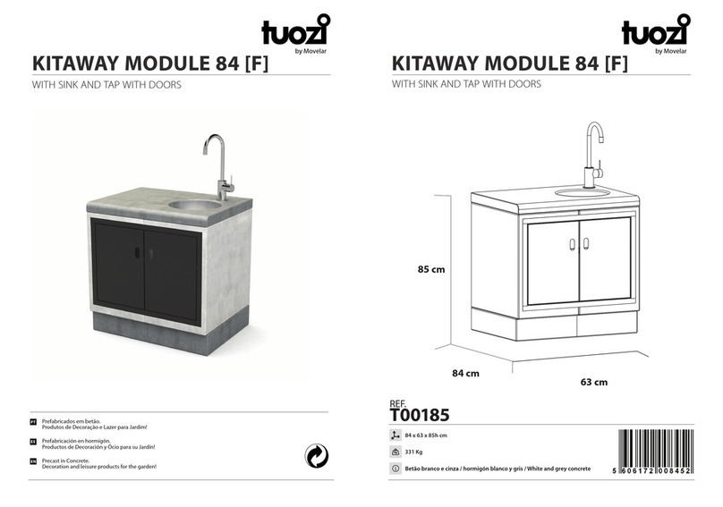 Movelar tuozi KITAWAY MODULE 84 F manual