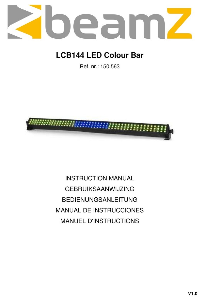 Beamz LCB144 instruction manual