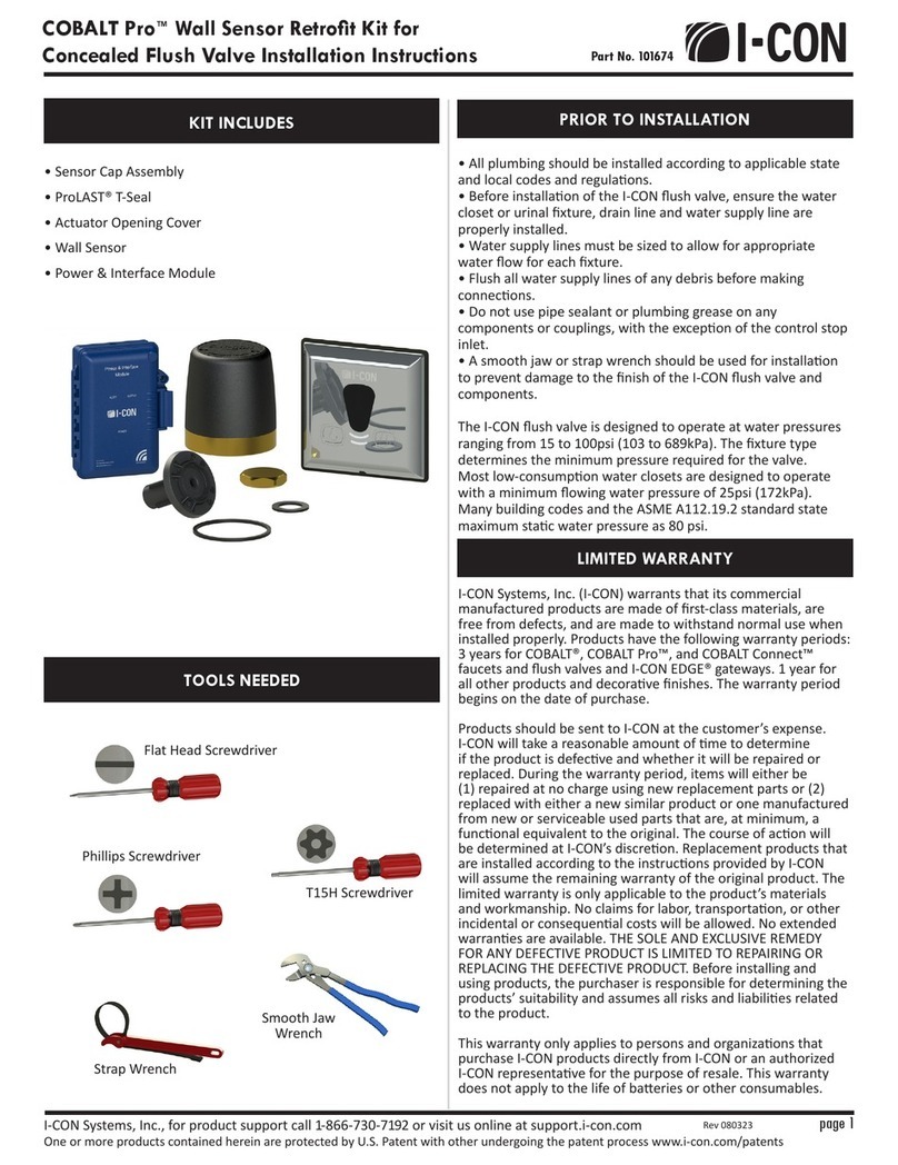 ICON COBALT Pro 101674 User manual