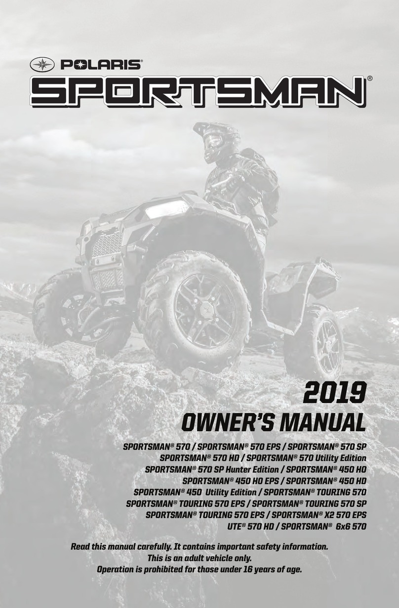 Polaris SPORTSMAN 570 2019 User manual