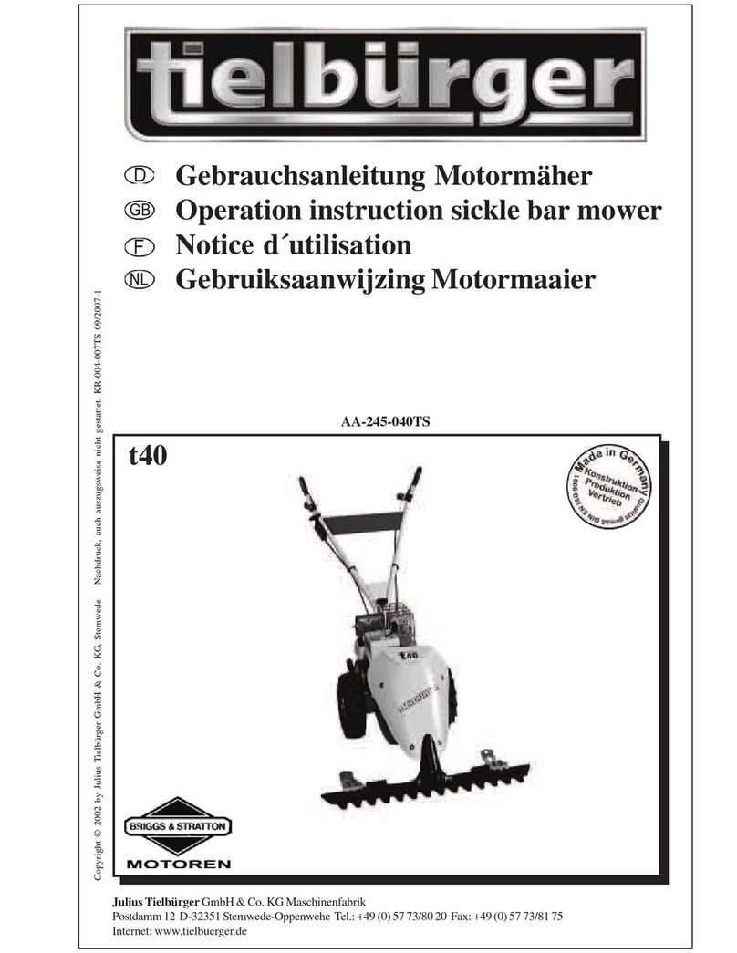 TIELBURGER AA-245-040TS operation instruction
