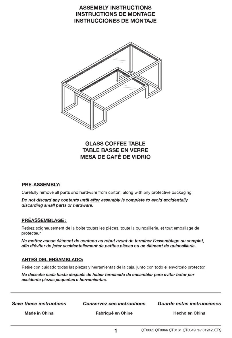 Henn&Hart CT0065 Assembly instructions
