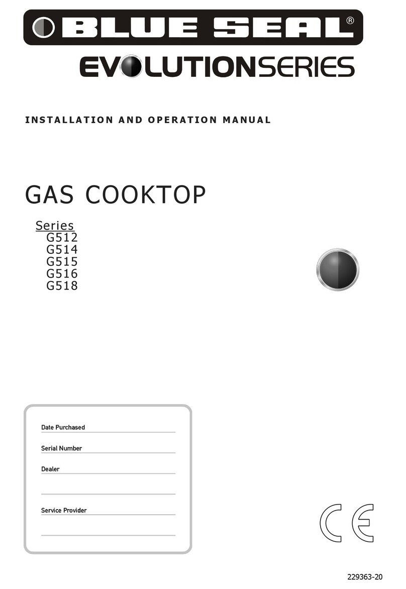 Blue Seal G512 Series User manual
