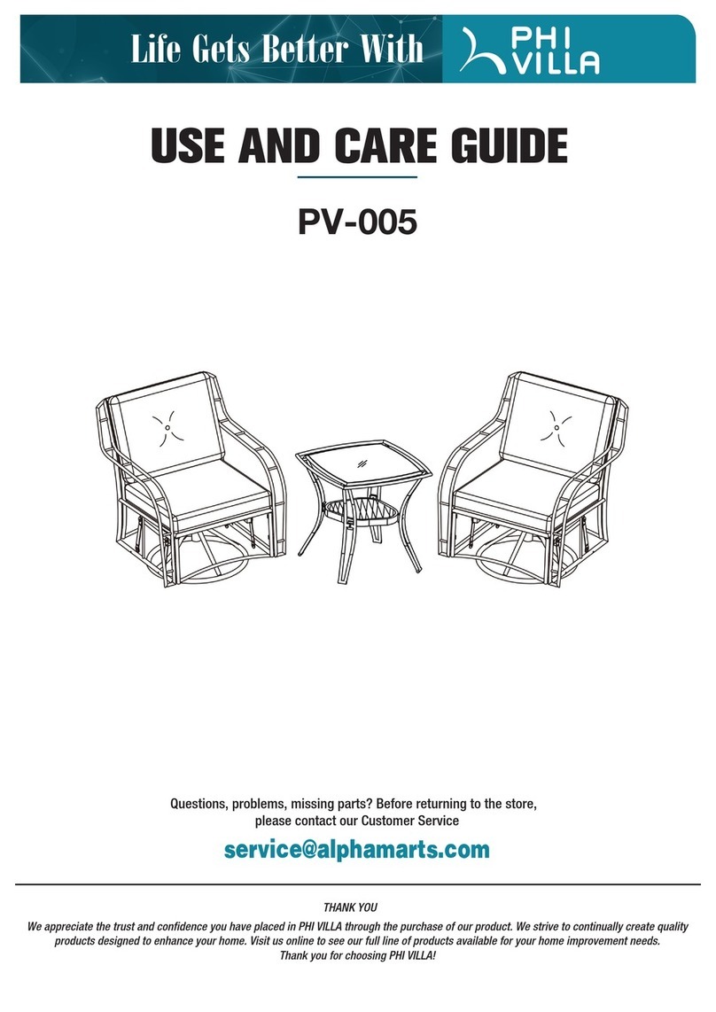 PHI VILLA PV-005 User manual PHI VILLA PV-005 User manual