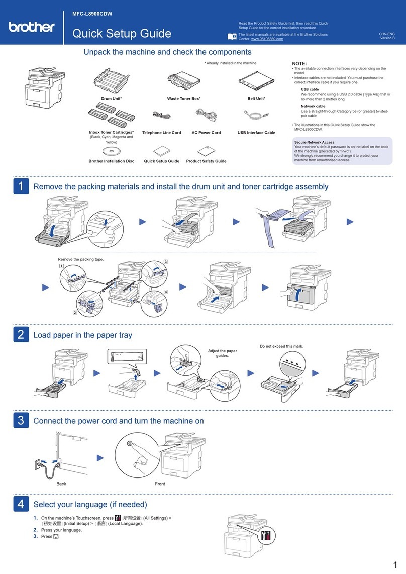 Brother MFC-L8900CDW User manual