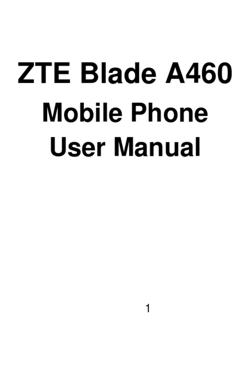 Zte Blade A460 user manual