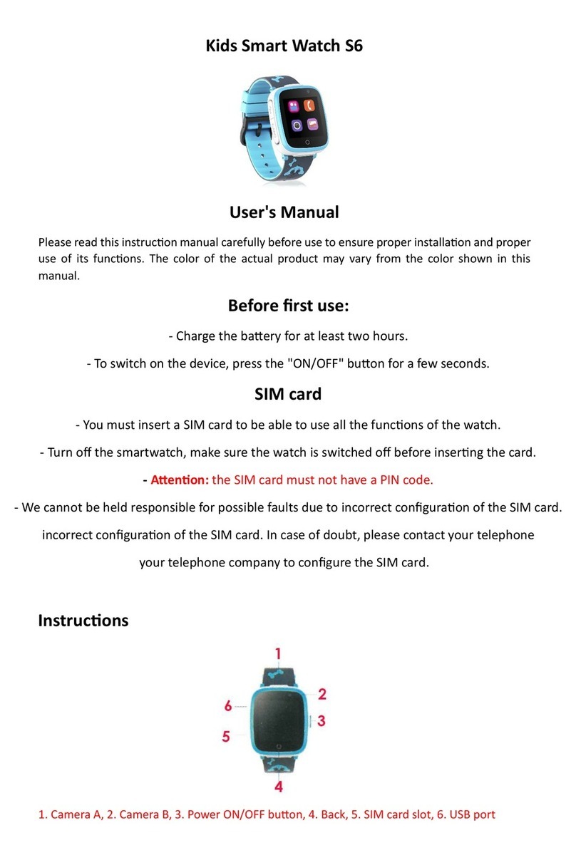 tekkiwear S6 user manual