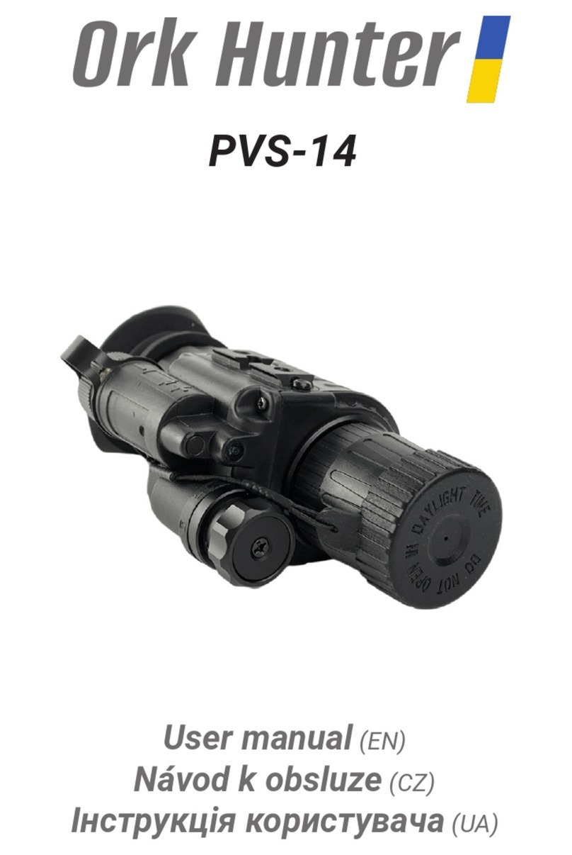 Ork Hunter PVS-14 User manual