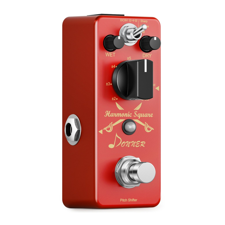 Donner Harmonic Square user manual