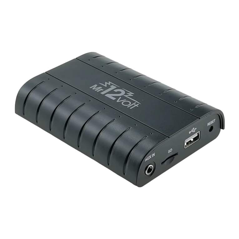 Mr12volt P600 Series quick start guide