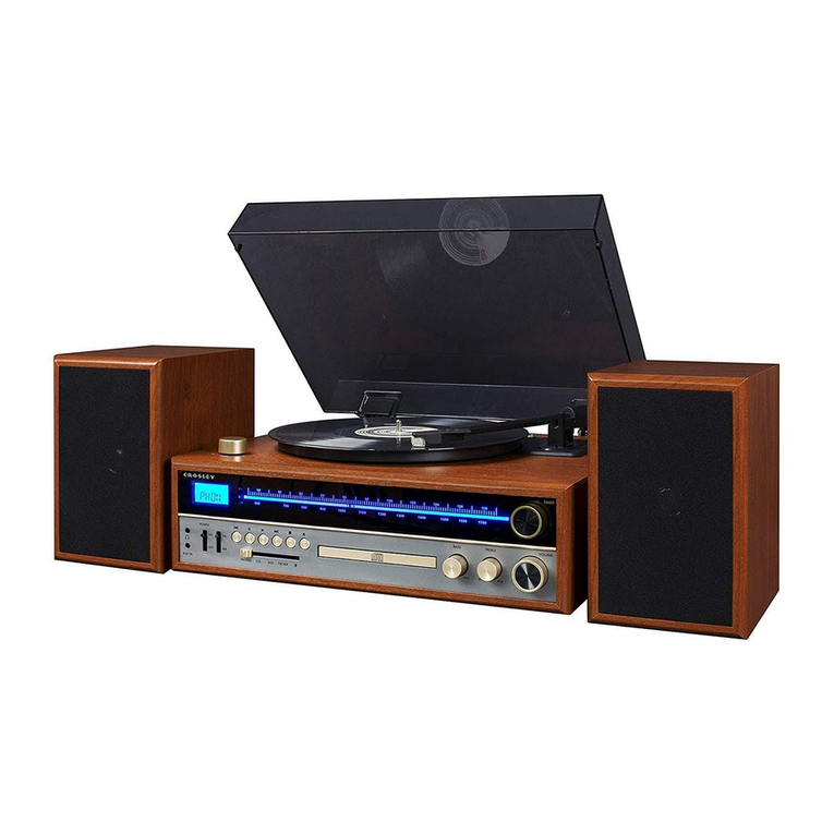 Crosley CR6038A User manual