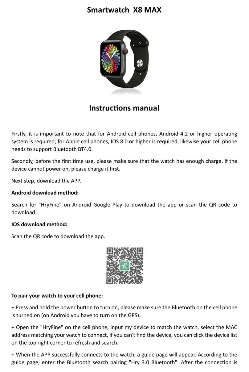 tekkiwear X8 MAX instruction manual
